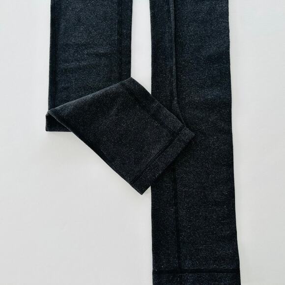 Lululemon Skinny Will Pant Wee Stripe Black Heathered Size 2 Straight Leg Retro - Picture 6 of 10